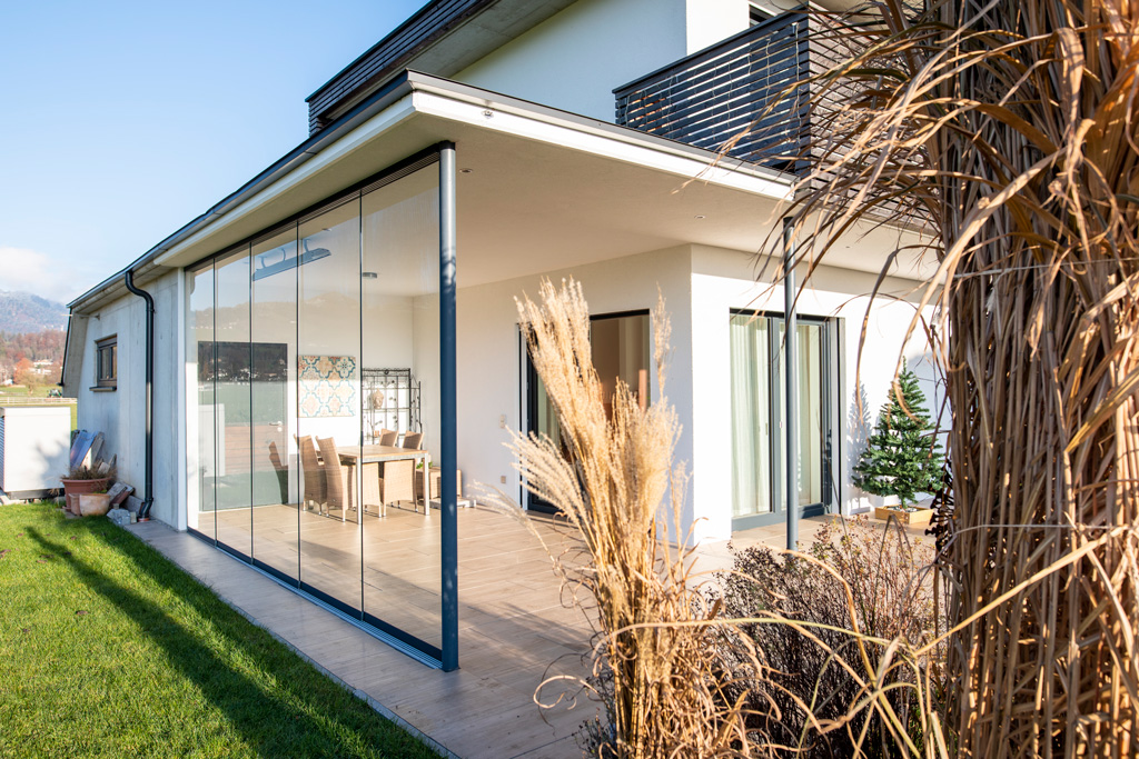 B&W Glasbau Kirchbichl Glasdach Dach Sicherheit Teilvorgespanntenglas